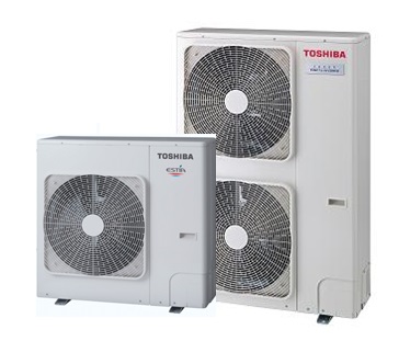 Aussengeräte Wärmepumpe Toshiba