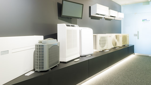 Unser Showroom Luftreiniger und Klimaanlagen im Aargau (Baden-Dättwil)